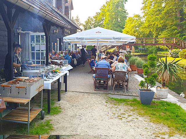 Grillen im Spreewald